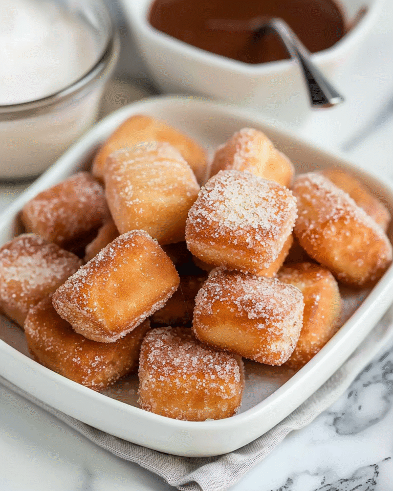Air Fryer Churro Bites Recipe