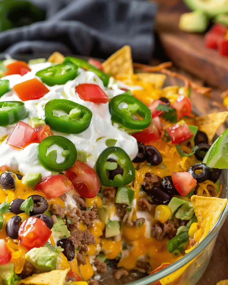 Seven-Layer Taco Dip