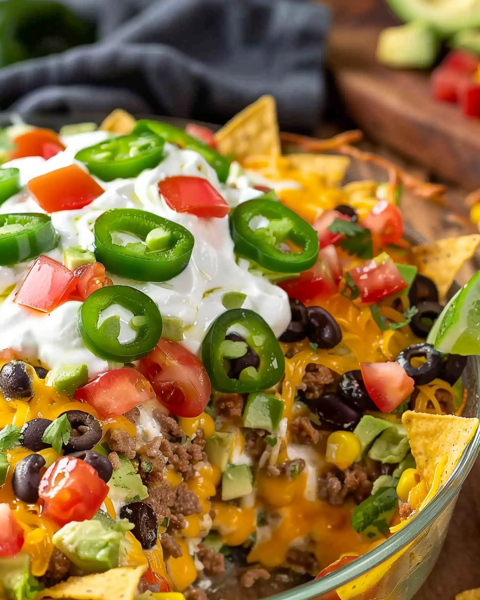 Seven-Layer Taco Dip