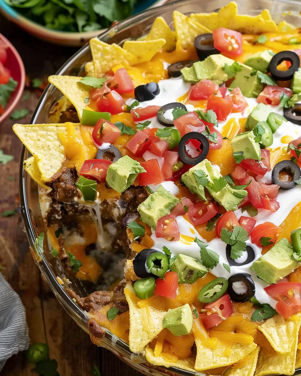 Seven-Layer Taco Dip Recipe