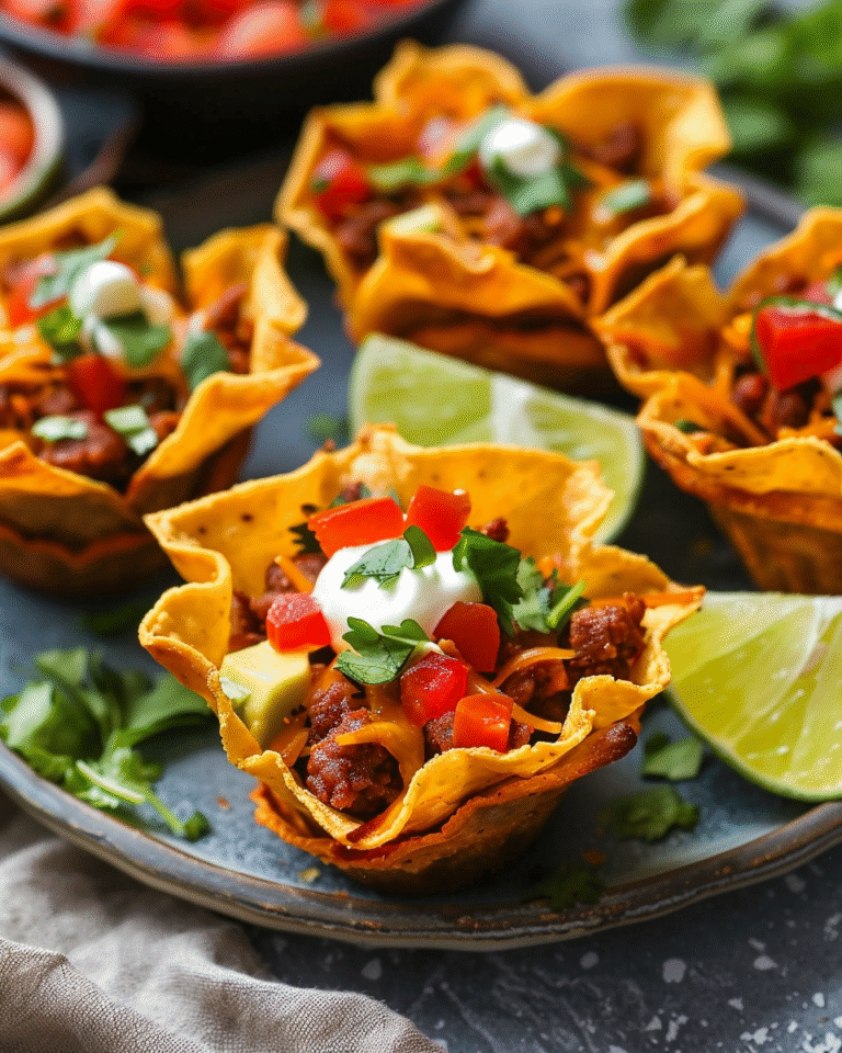 Mini Taco Cups