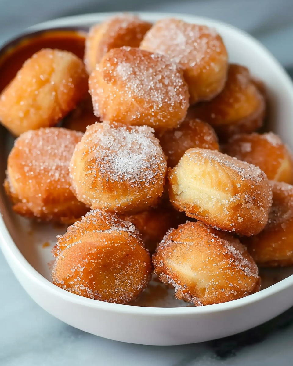 Air Fryer Churro Bites
