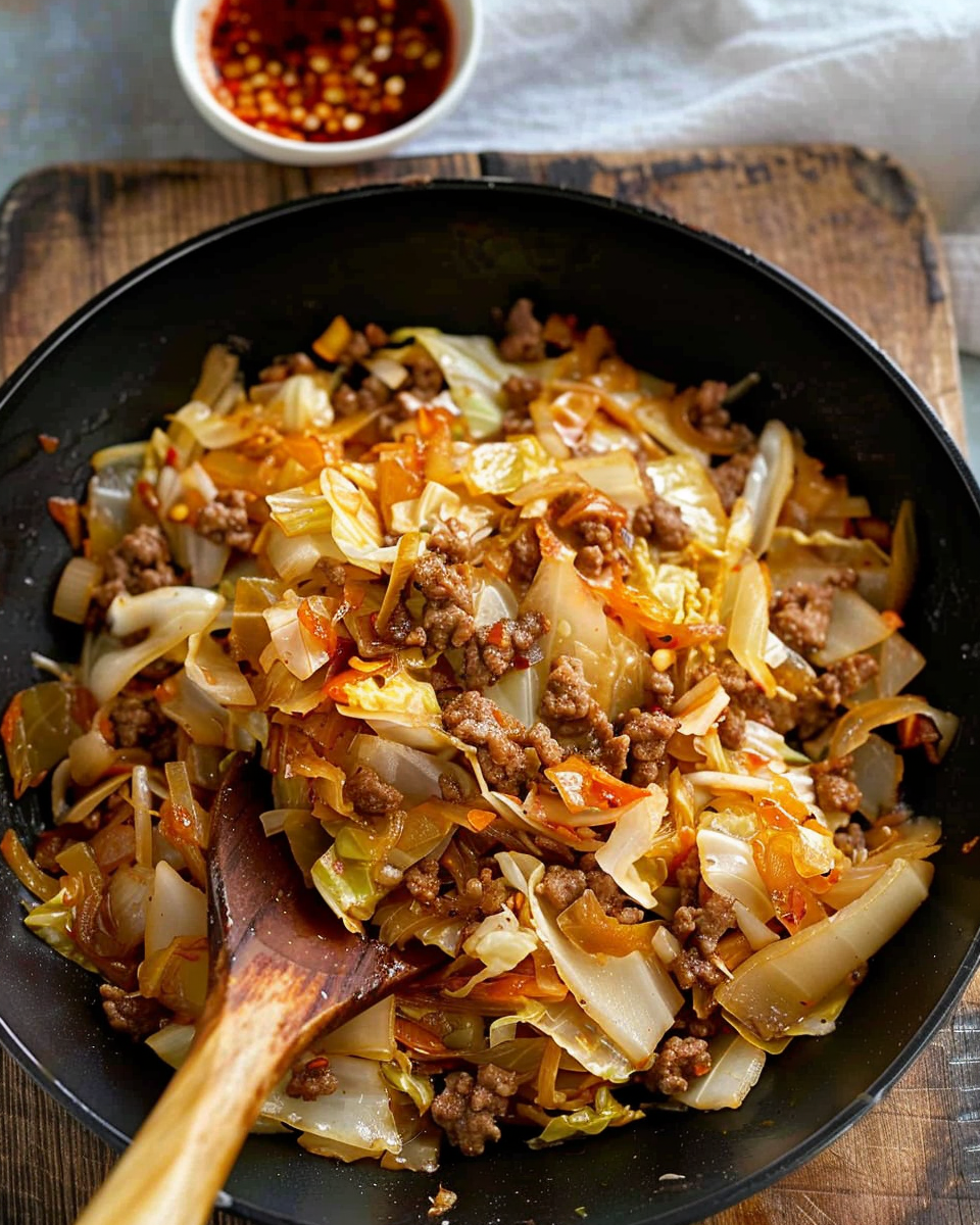 Cabbage and Ground Beef Recipe