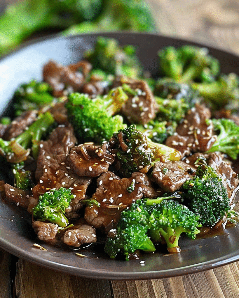 Beef and Broccoli