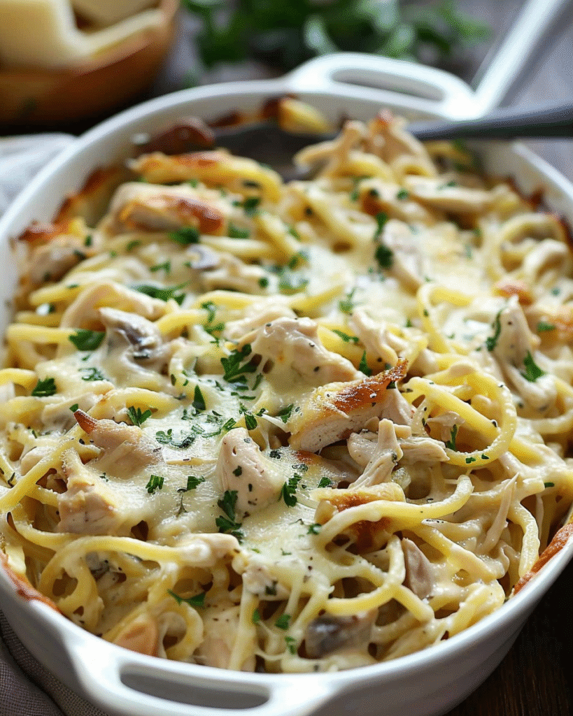 Chicken Tetrazzini