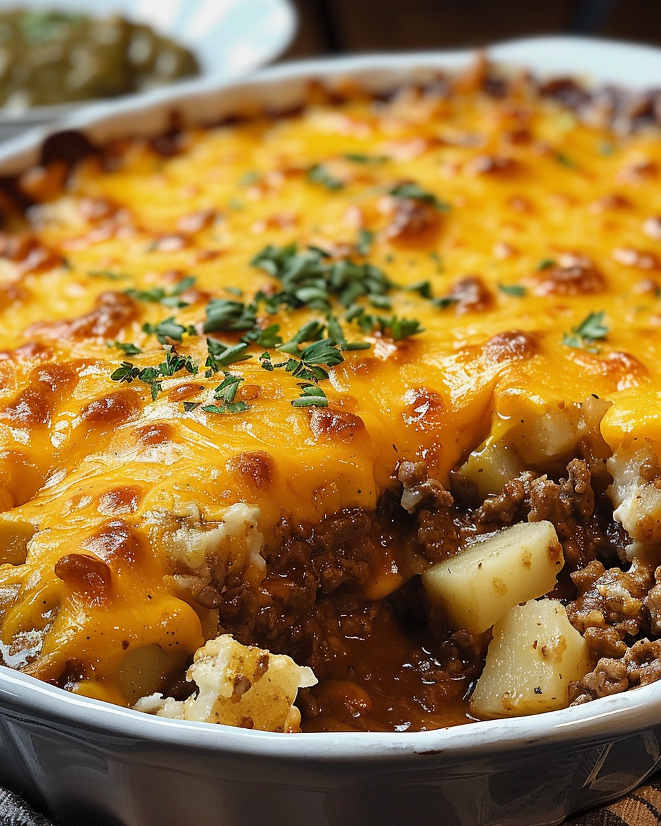 Beef and Potato Casserole