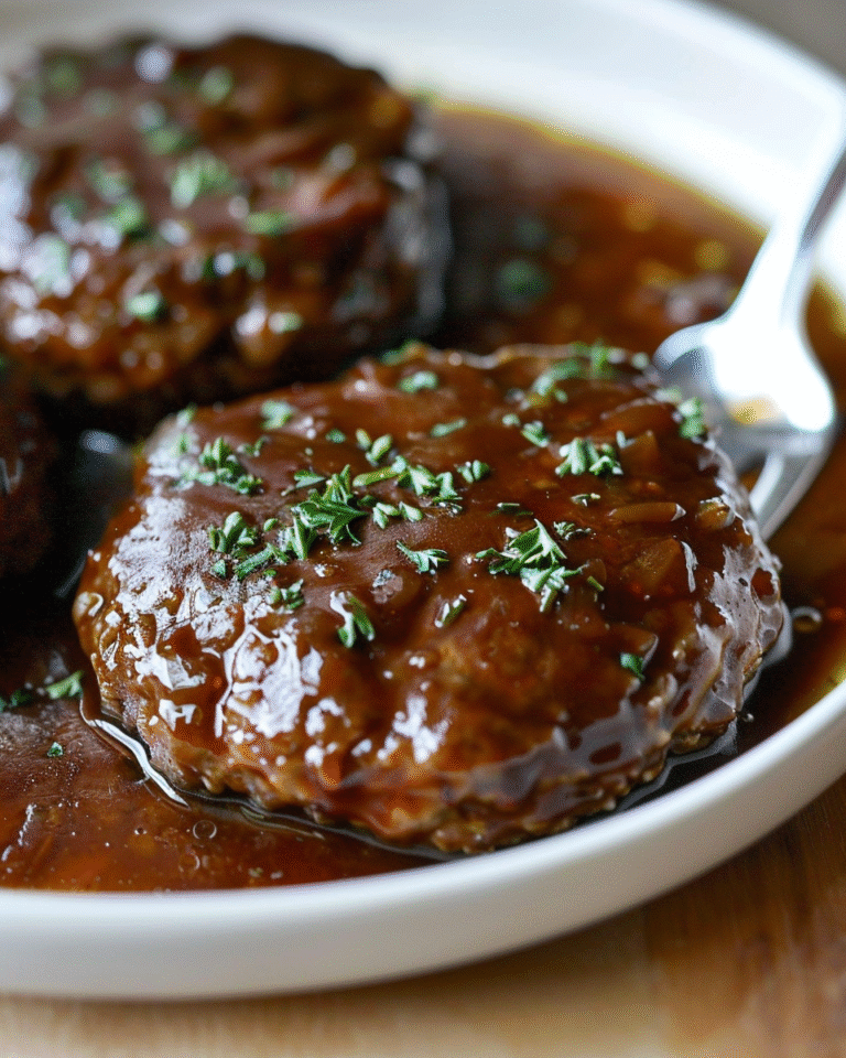 Salisbury Steak Recipe