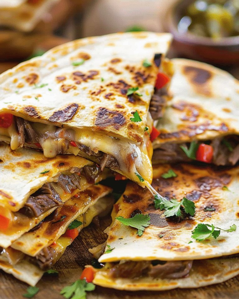 Steak & Cheese Quesadillas