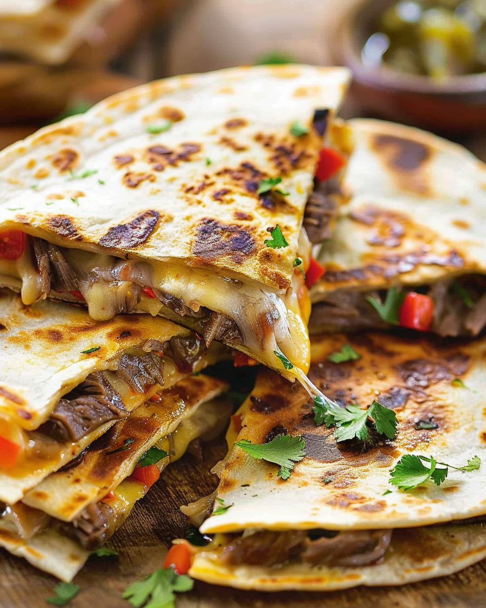 Steak & Cheese Quesadillas