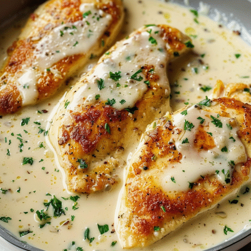 Creamy Parmesan Garlic Chicken