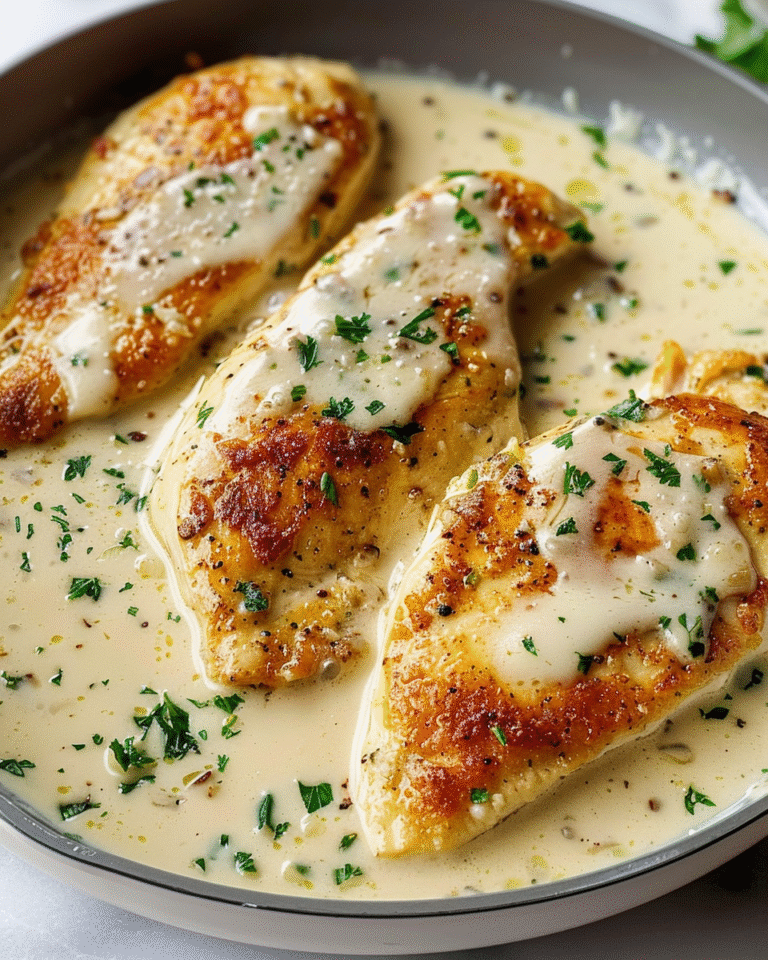 Creamy Parmesan Garlic Chicken