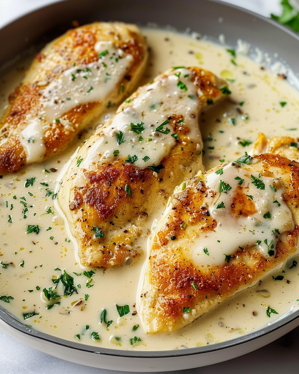 Creamy Parmesan Garlic Chicken