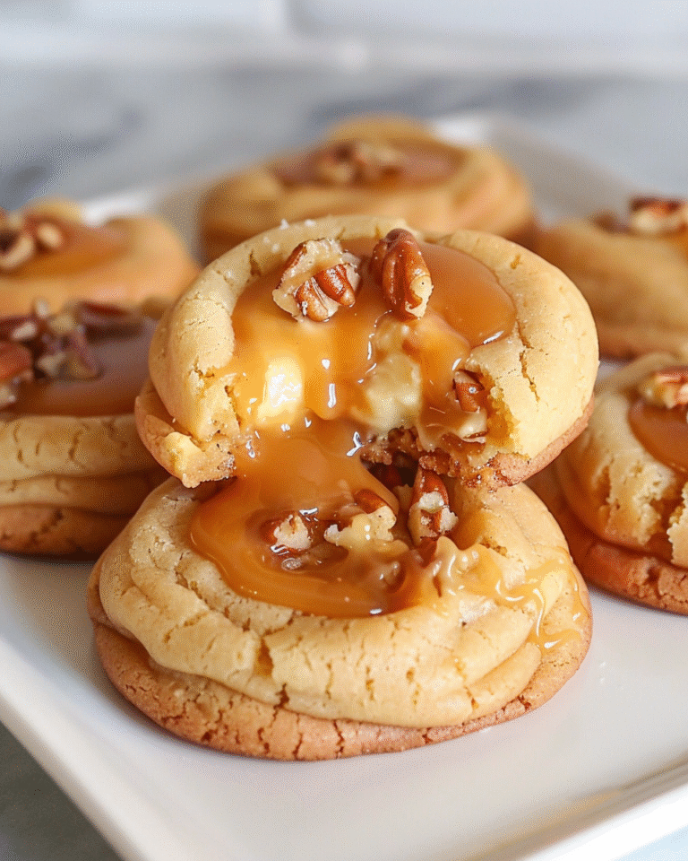 Caramel Cheesecake Cookies Recipe