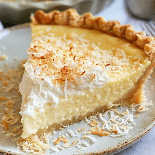 Coconut Custard Pie Recipe
