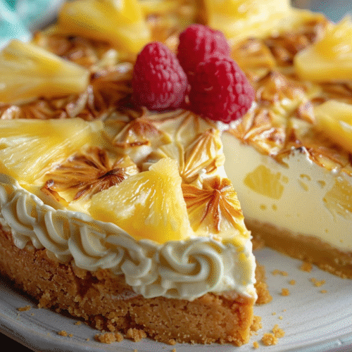 Pineapple Heaven Cheesecake