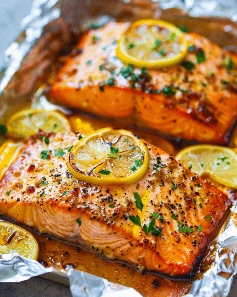 One-Pan Lemon Garlic Butter Salmon