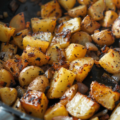 Fried Potatoes and Onions Recipe