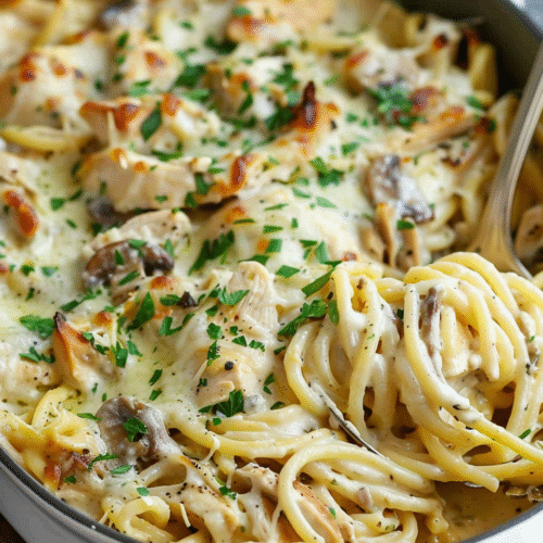 Easy Chicken Tetrazzini