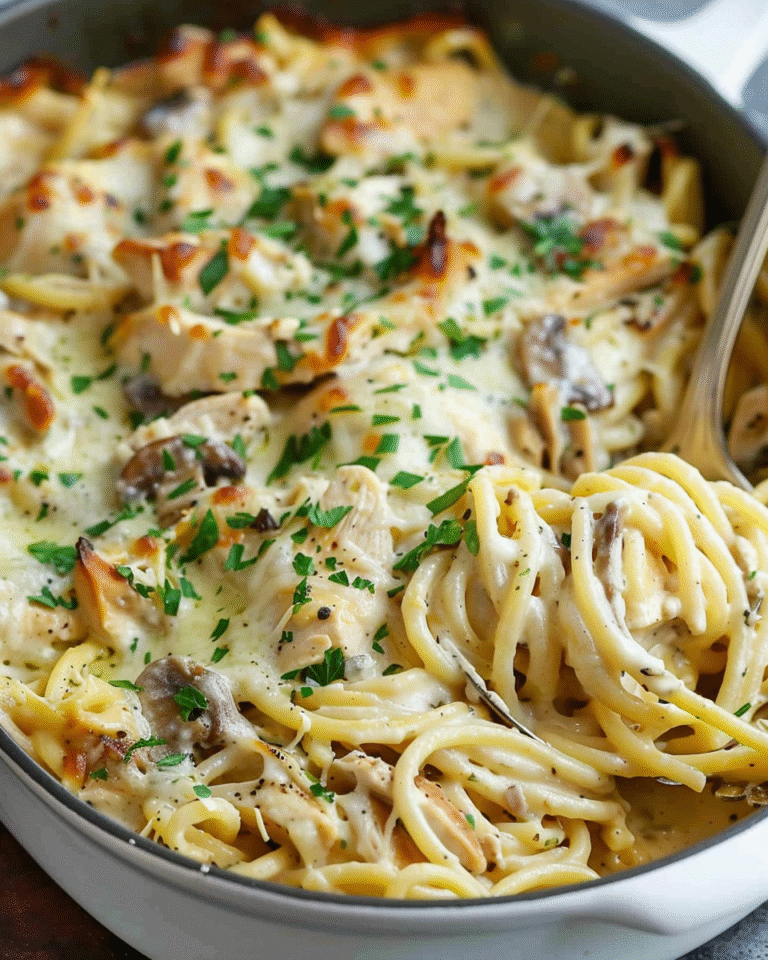 Easy Chicken Tetrazzini