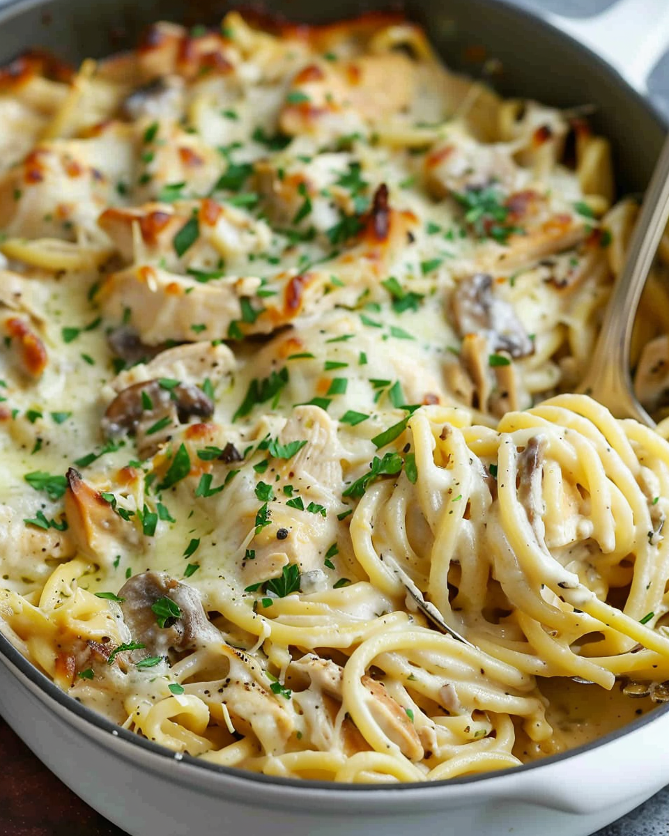 Easy Chicken Tetrazzini