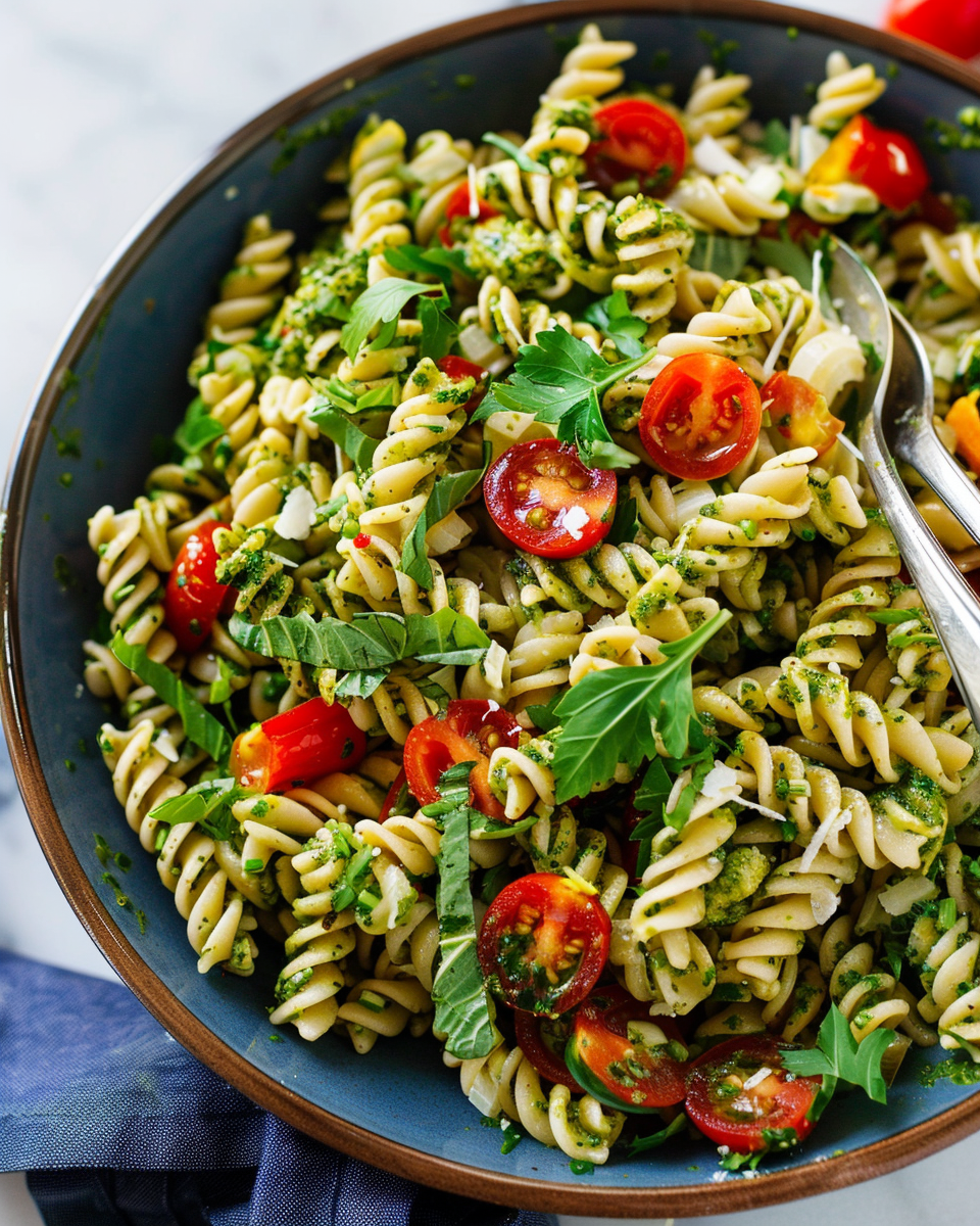 pesto pasta salad