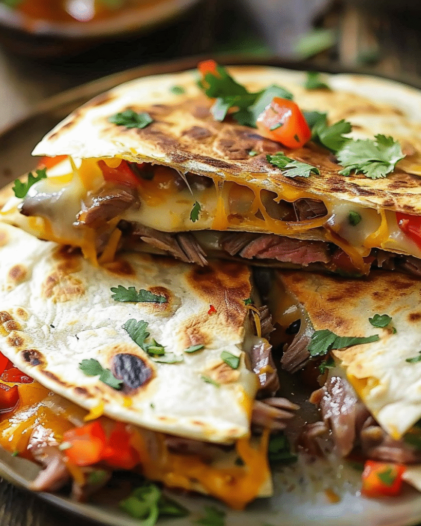 Steak & Cheese Quesadillas