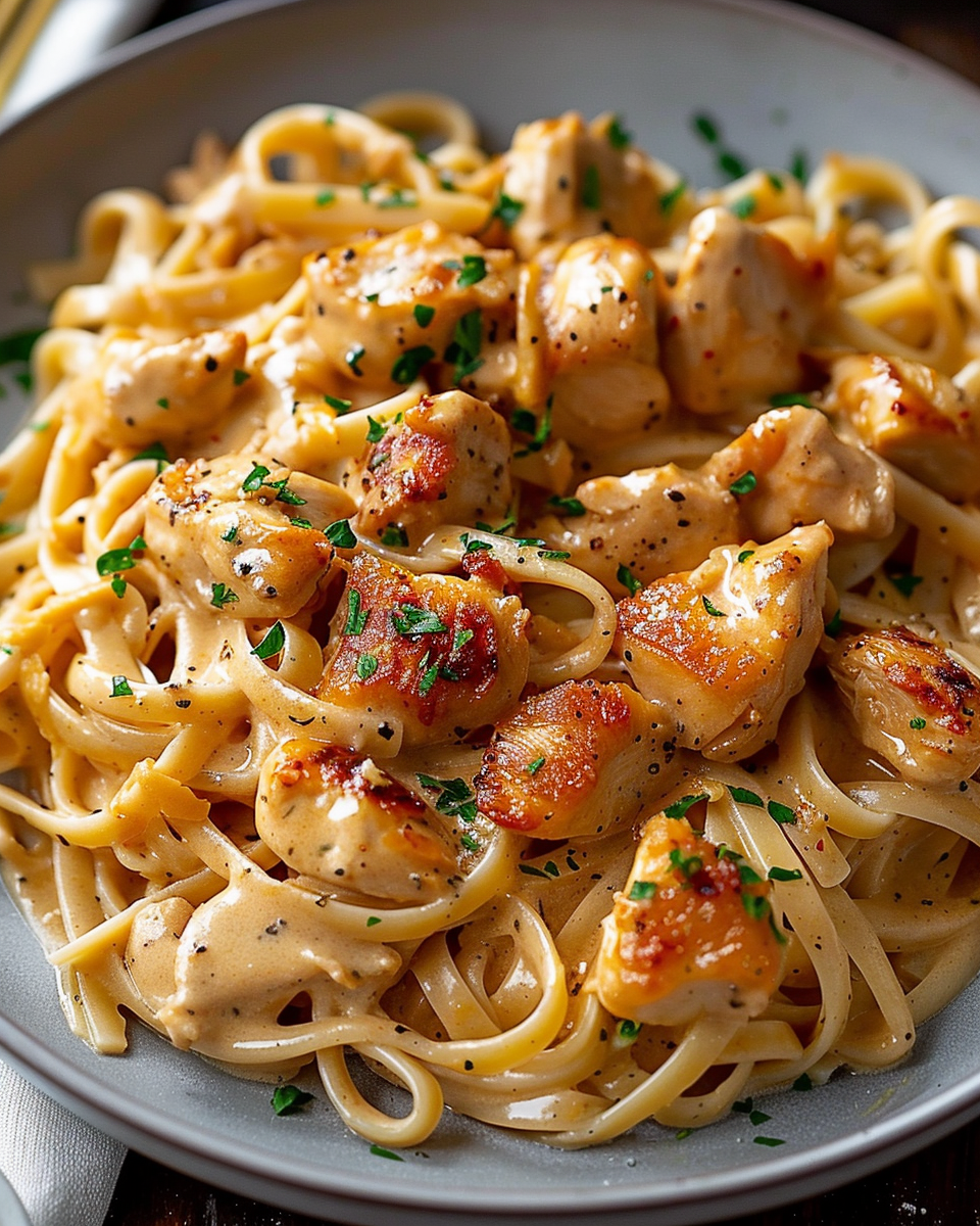 Cowboy Butter Chicken Linguine Recipe