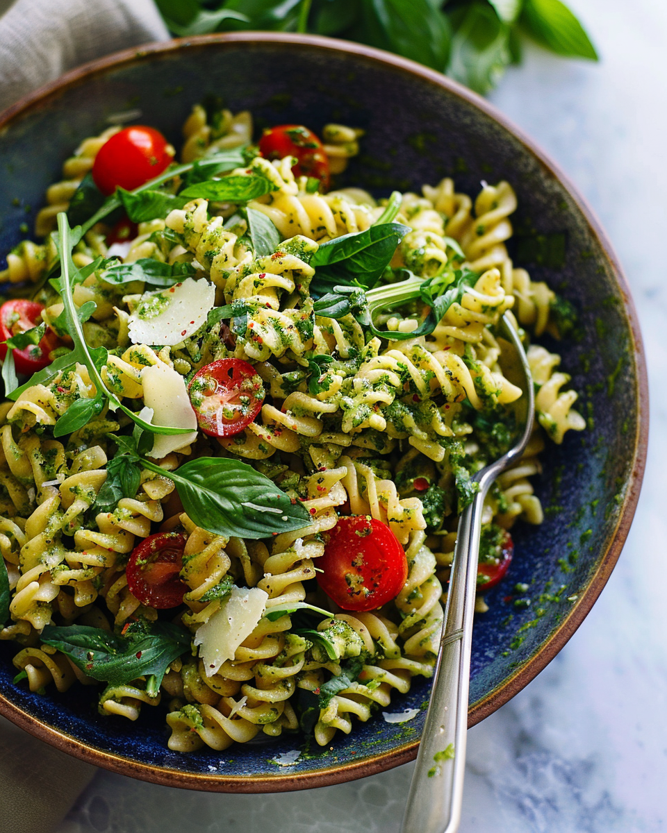 pesto pasta salad Recipe
