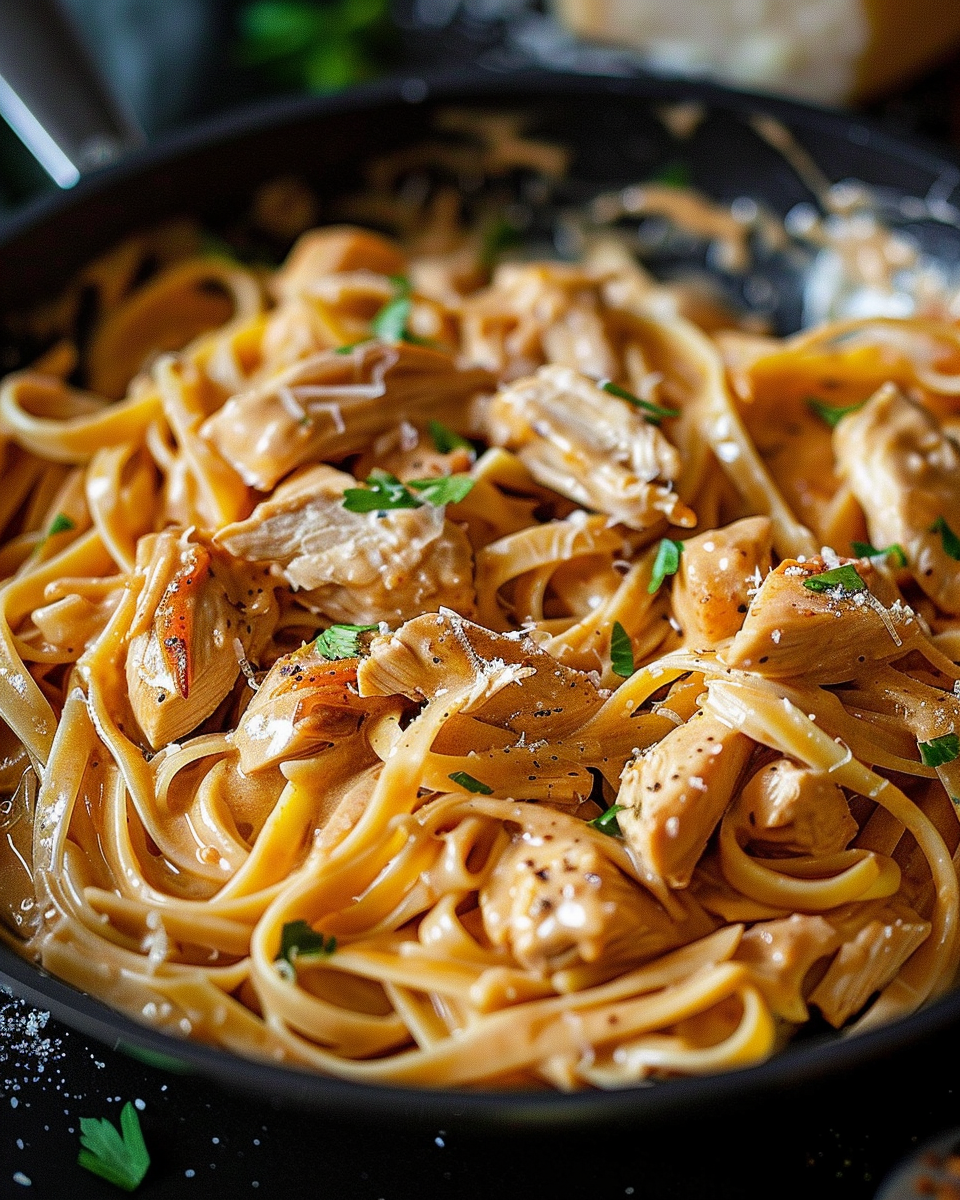Creamy Chicken Linguine Recipe