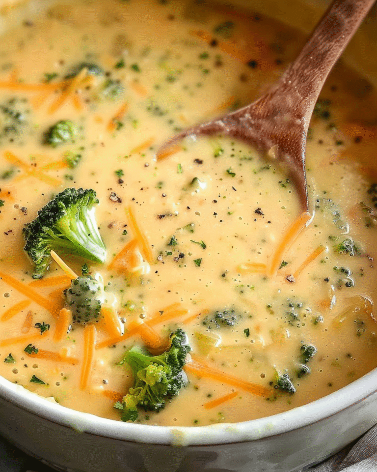 Broccoli Cheddar Soup