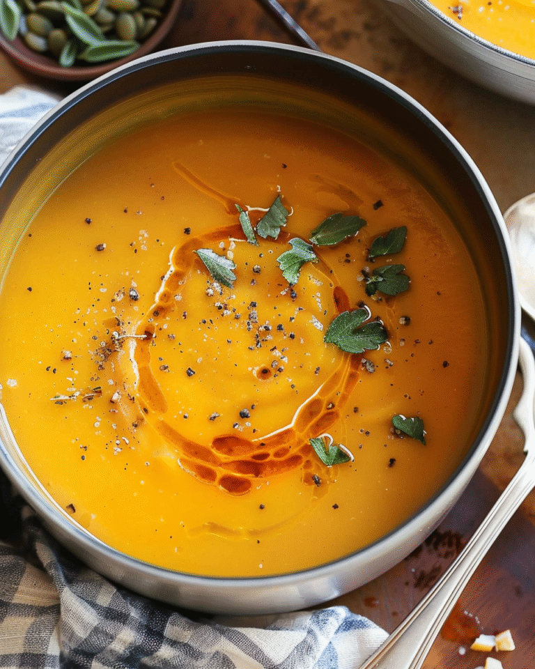 Creamy Butternut Squash Soup