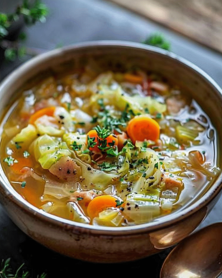 Cabbage Fat-Burning Soup