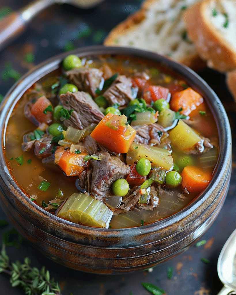 Hearty Vegetable Beef Soup