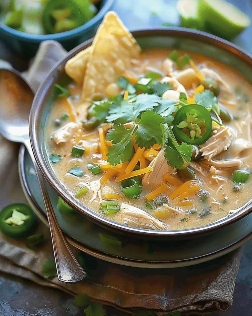 White Chicken Chili Soup