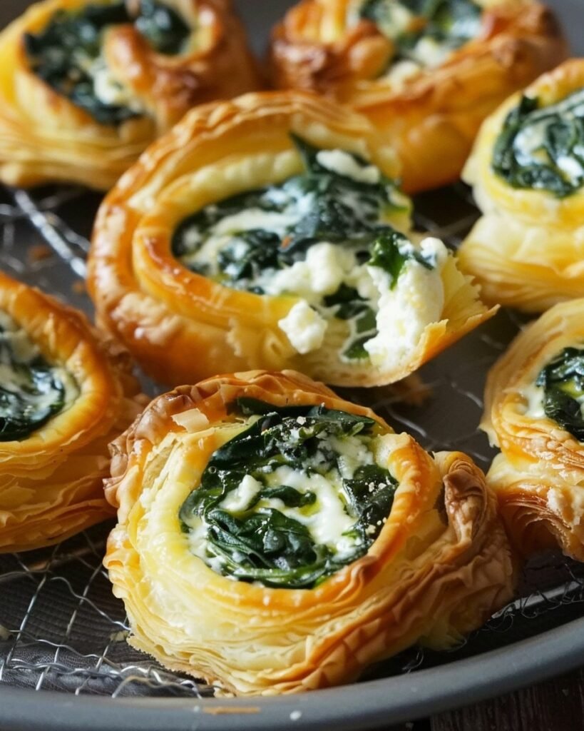 Cream Cheese Spinach Puffs