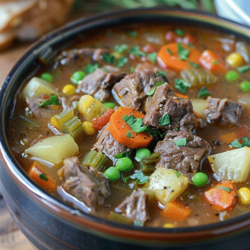 Hearty Vegetable Beef Soup