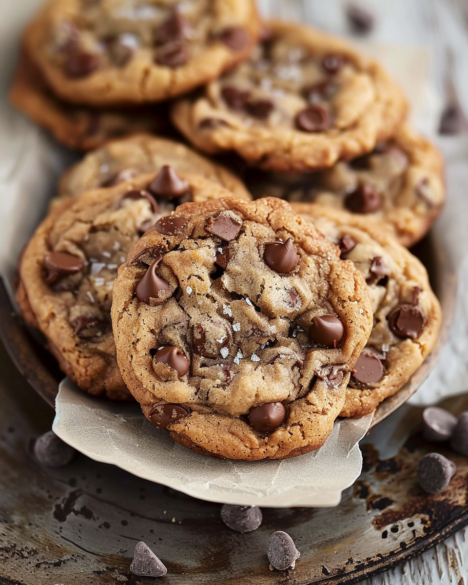 Banana Bread Chocolate Chip Cookies