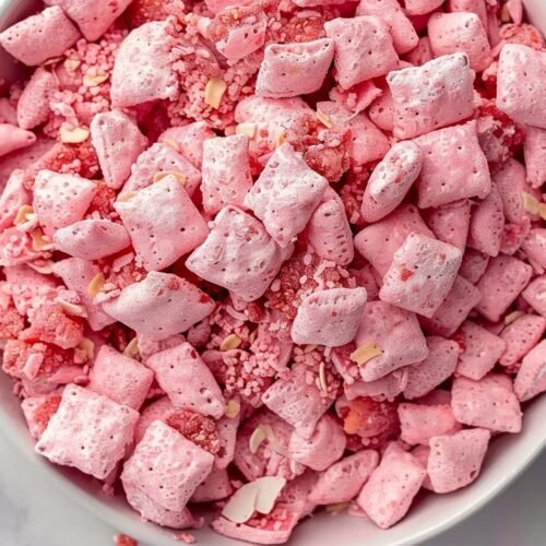 Strawberry Shortcake Puppy Chow