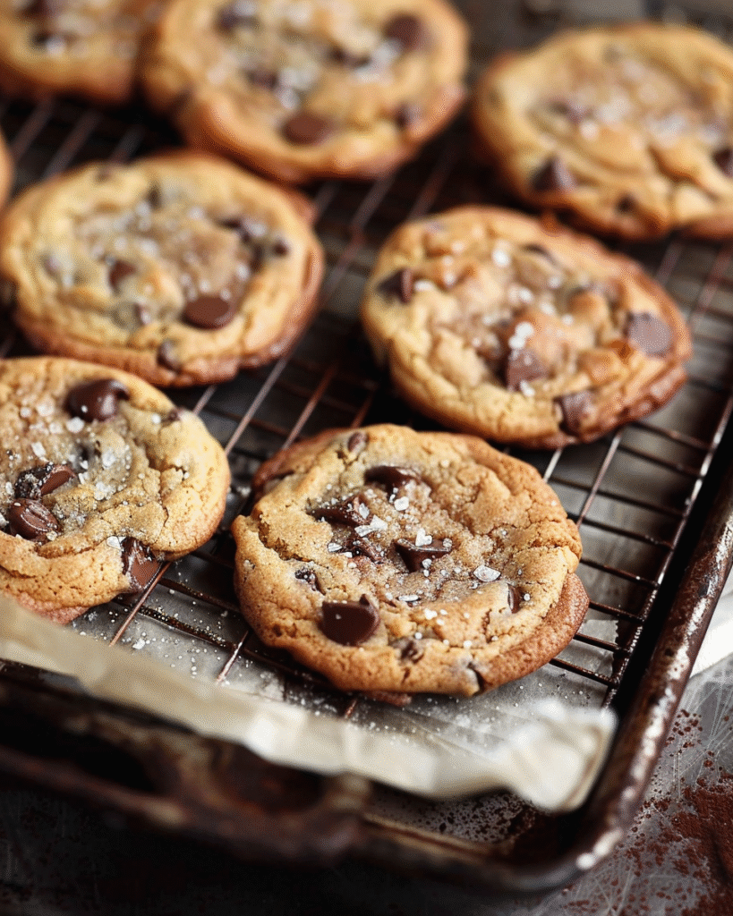 Soft & Chewy Banana Bread Chocolate Chip Cookies