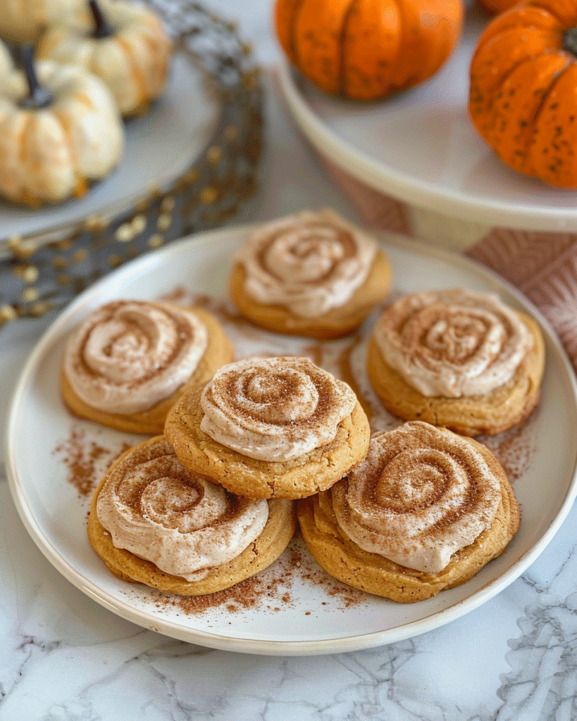 soft and fluffy pumpkin cookies