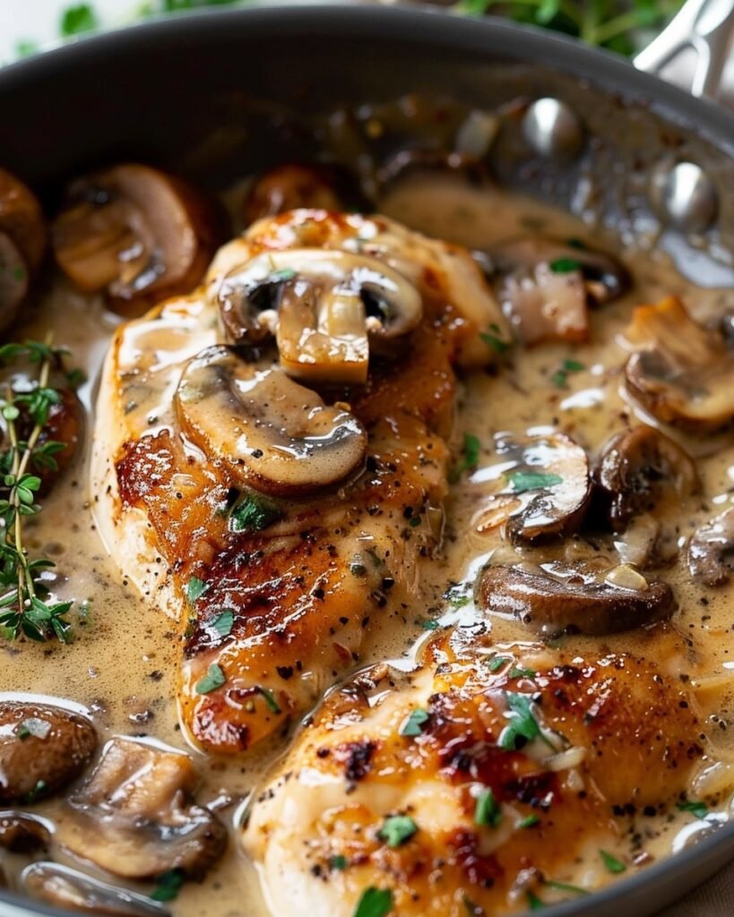 Creamy Mushroom Chicken