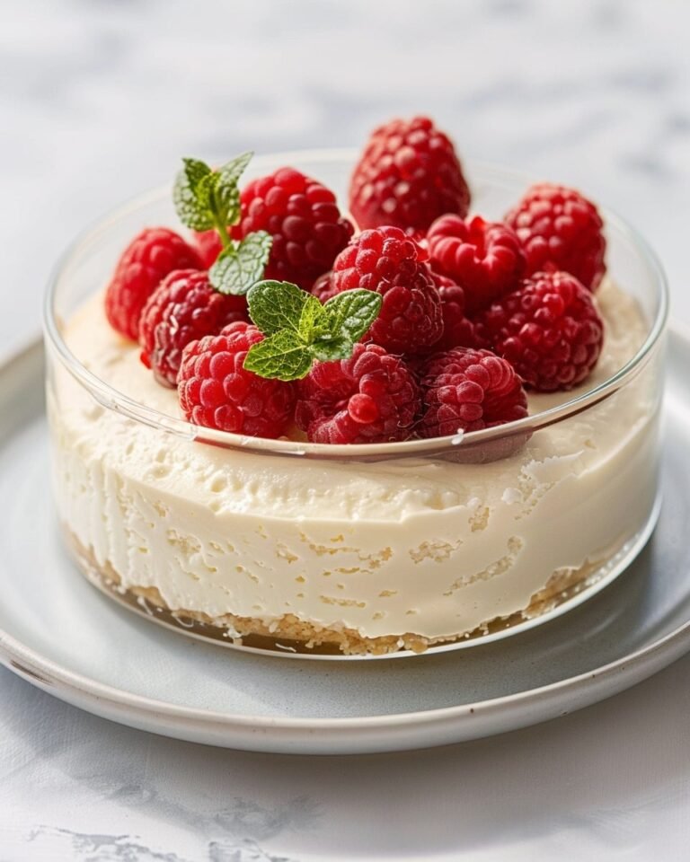 No-Bake Greek Yogurt Cheesecake