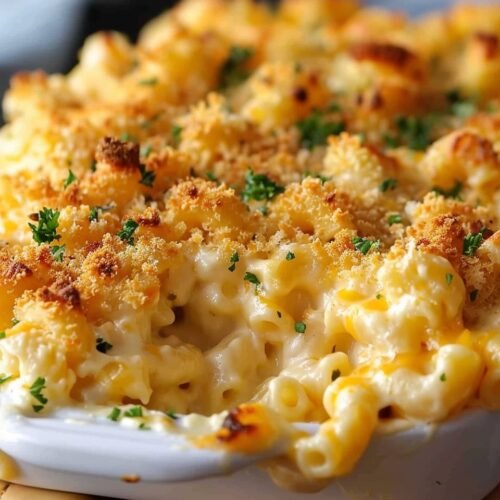 Creamy Baked Mac and Cheese
