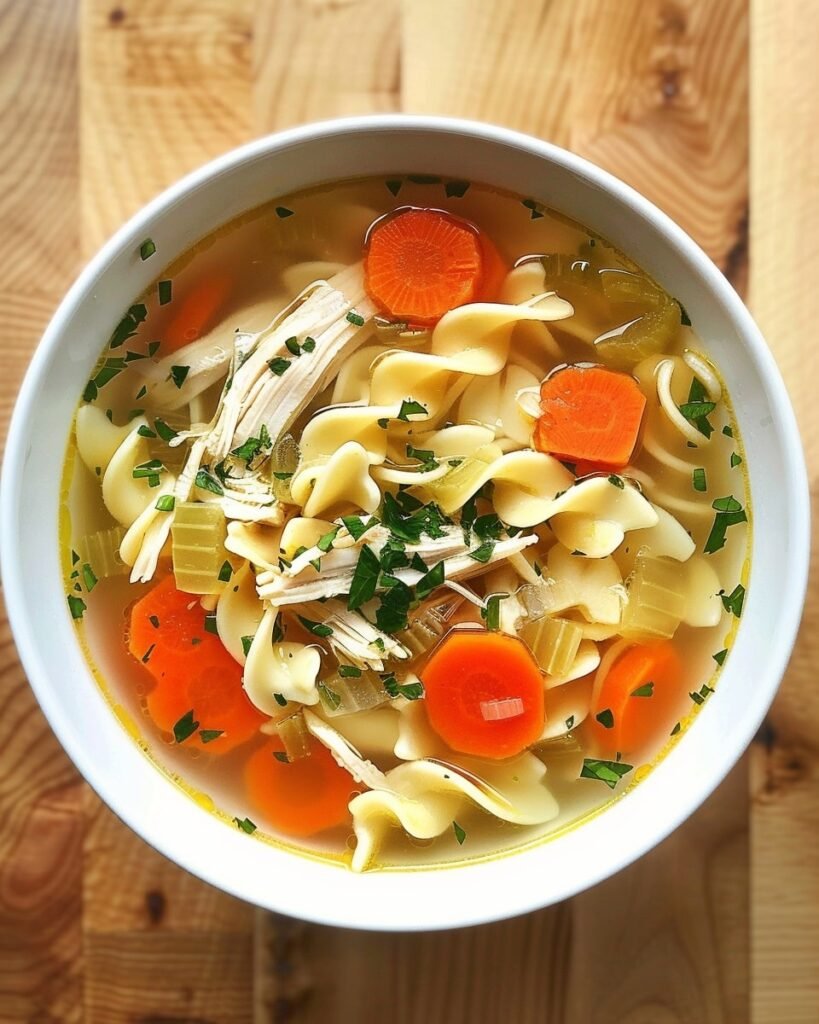 Slow Cooker Chicken Noodle Soup