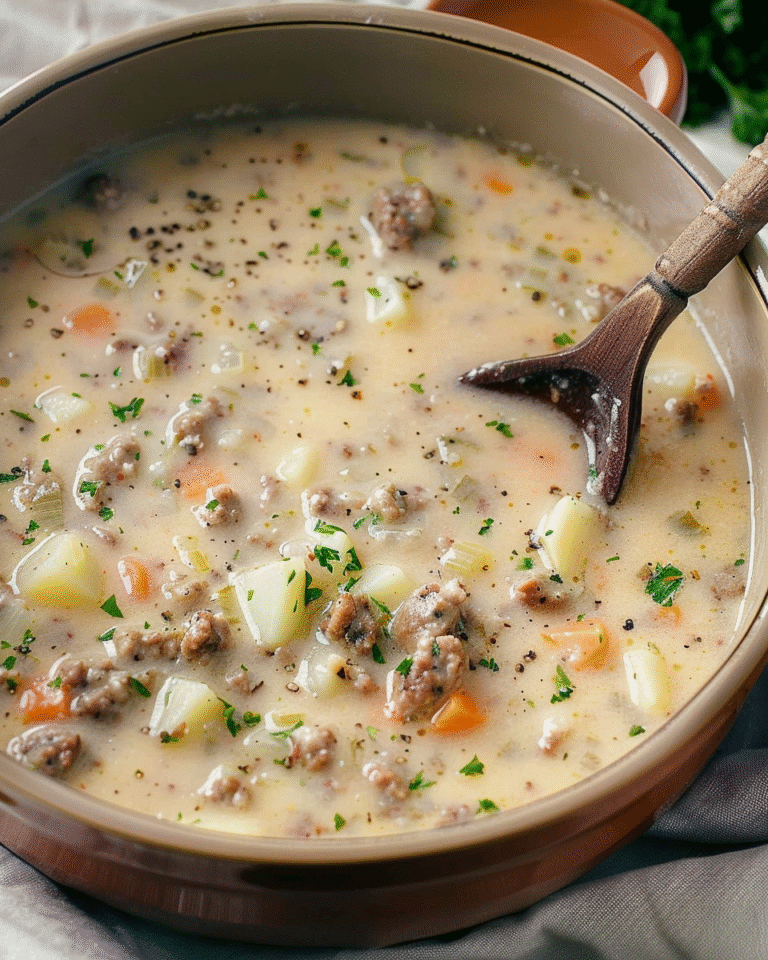 Sausage Potato Soup Recipe
