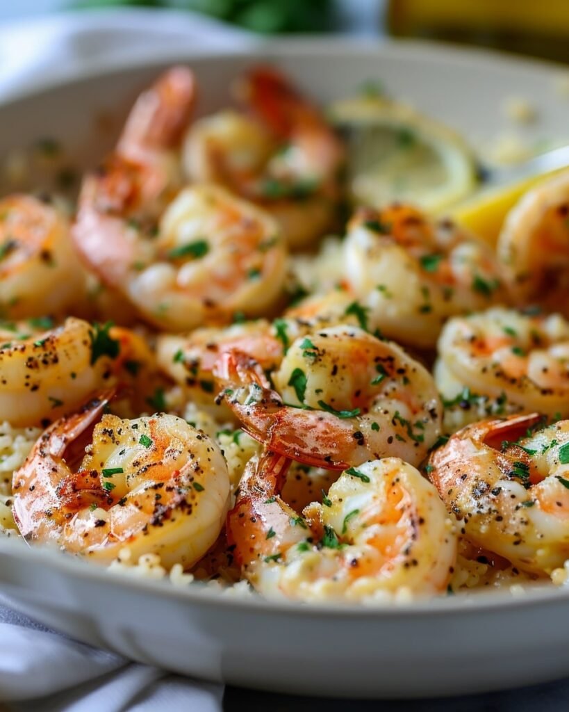 Garlic butter shrimp Recipe