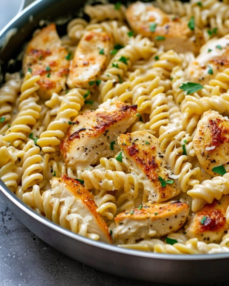 Creamy Garlic Parmesan Chicken Pasta