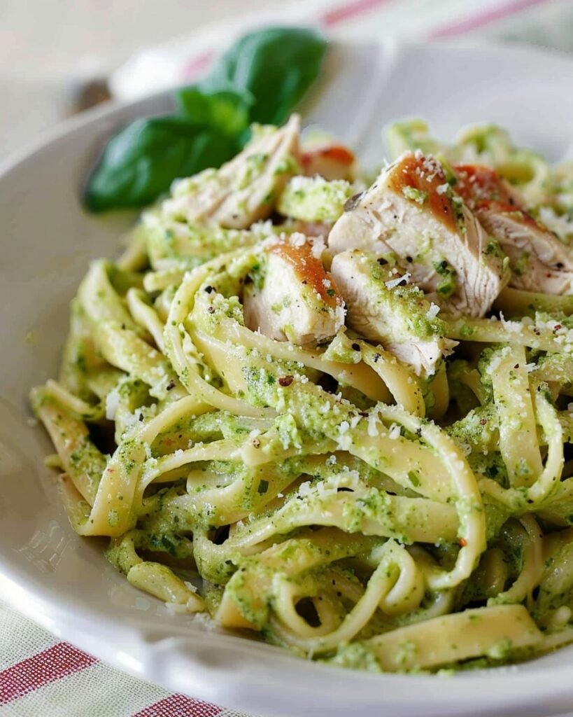 Chicken Pesto Pasta 