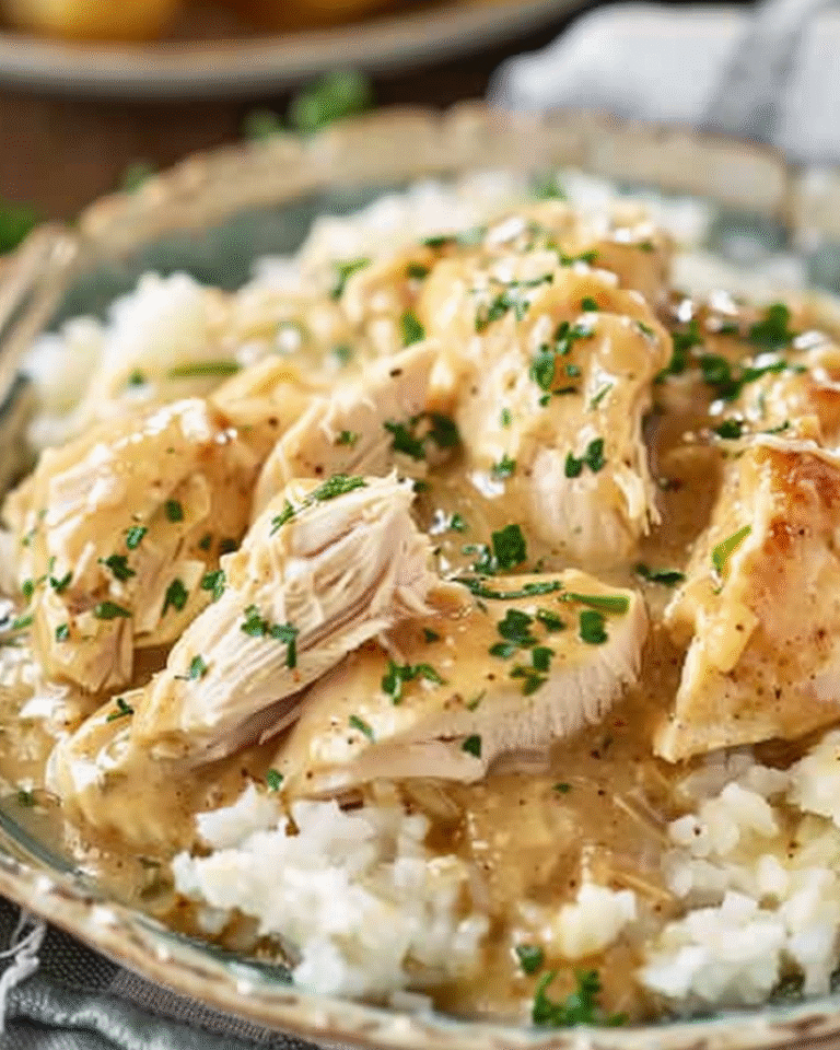 crockpot chicken and gravy