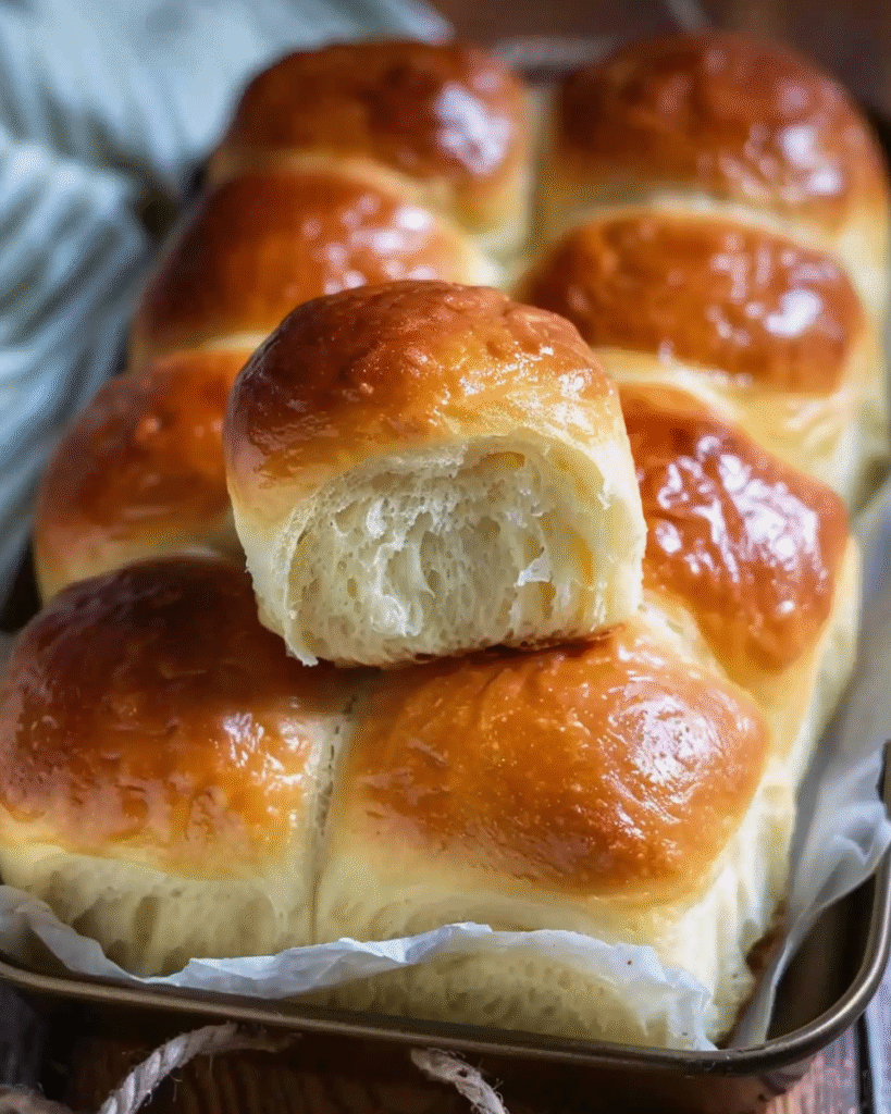 soft, fluffy, and buttery brioche rolls
